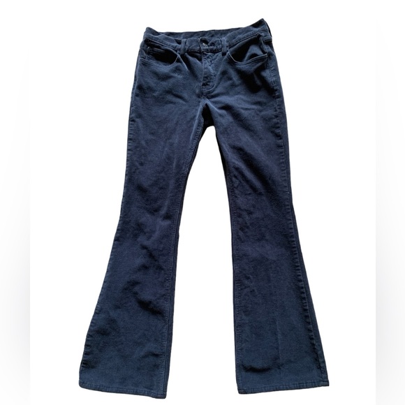 Brandy Melville x J. Galt Corduroy Flared Jeans l Small l Color: Charcoal - Picture 2 of 6